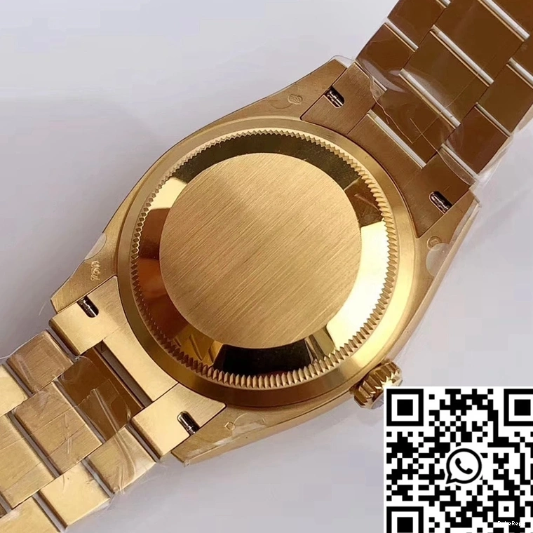 White Time M128238 Dial Roman Factory Rolex EW Day-Date Scale 0417